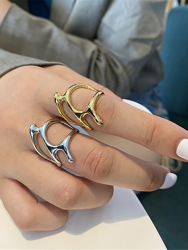 Women's Rings Fashion Outdoor Geometry Ring